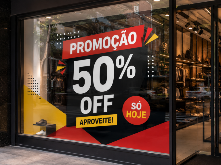Adesivos de Vitrine